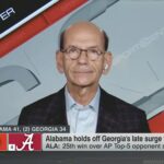 Paul Finebaum on SportsCenter after Alabama-Georgia.